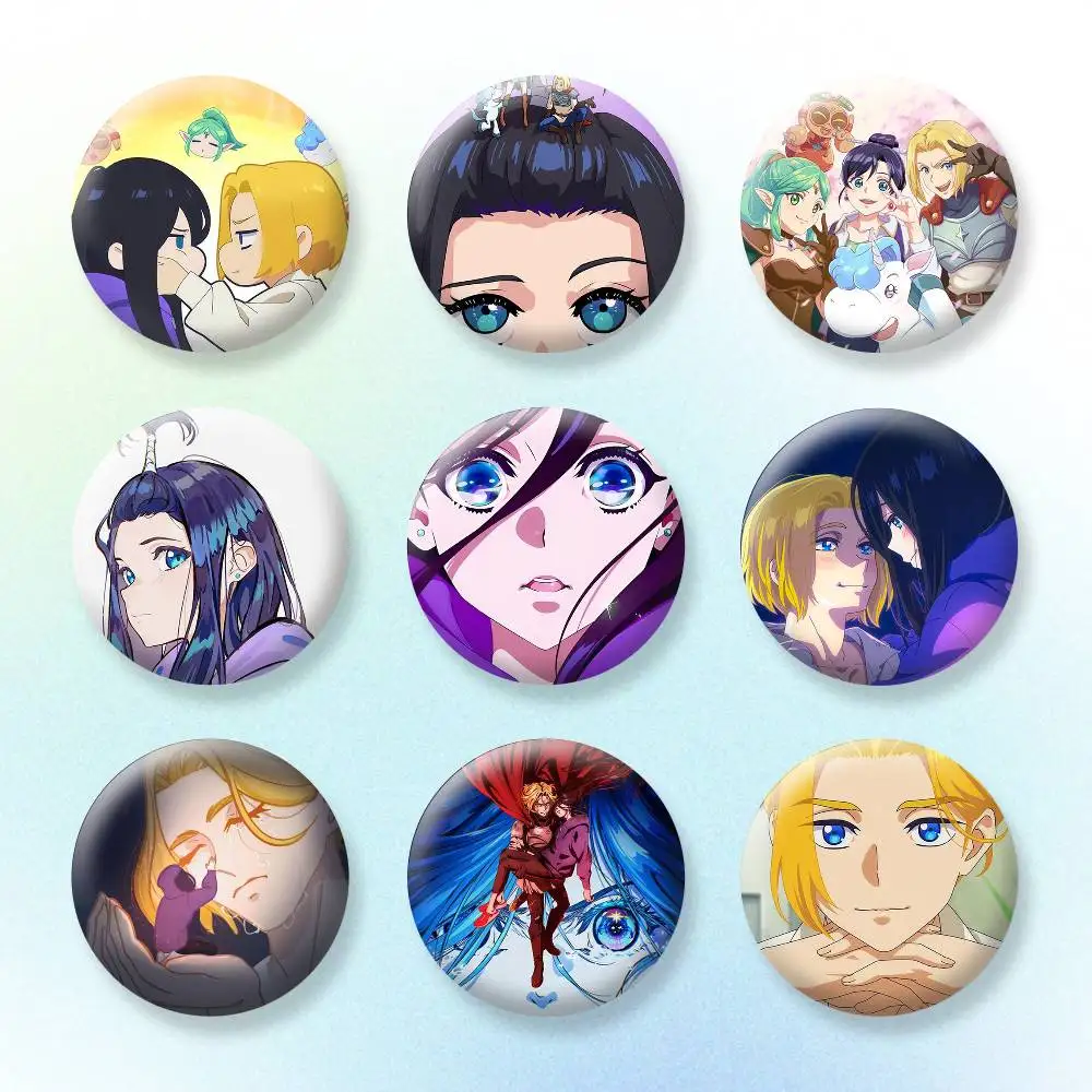 

Fashion Z-Zenshu Anime Brooches Cartoon Badge Pins Backpack Hat Accessories Friend Gift