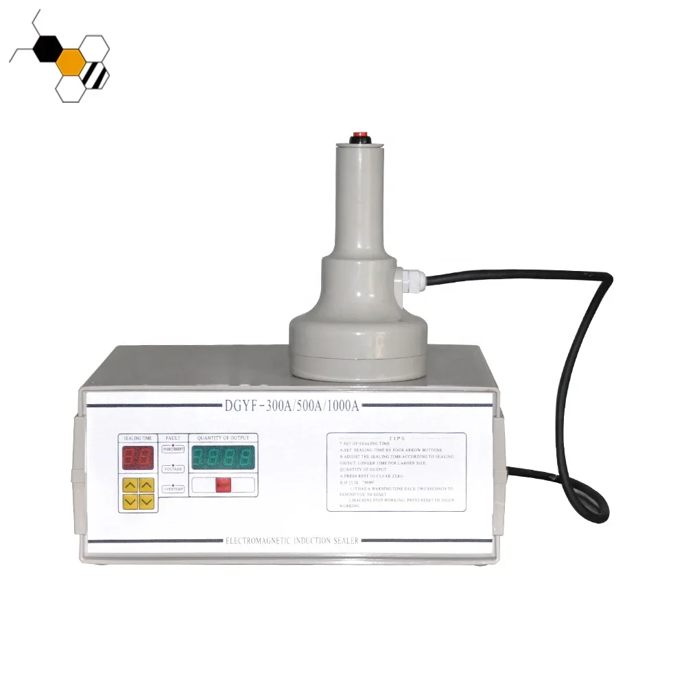 Honey Processing Machine Continuous Automatic Aluminum Foil Seal Heat Cup Sealing Machine