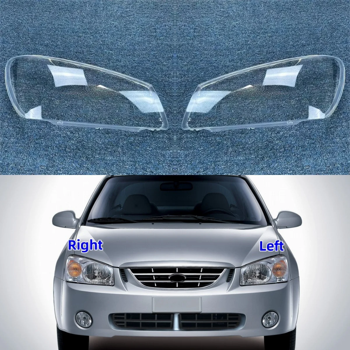 

Для KIA Cerato 2005 2006 2007 фары пластиковая крышка абажур абажур фары корпус фары