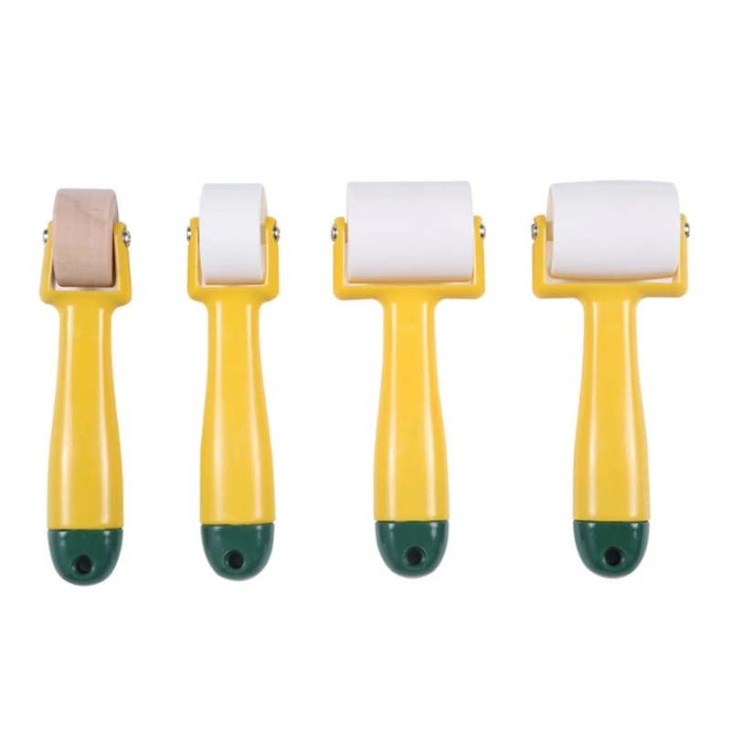 Wallpaper Seam Rollers with Comfortable Grip Quilting Seam Roller & Pressing Wheel for Home Decorations & Craft Projects