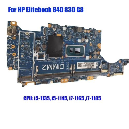Imagen 1 del producto Para HP Elitebook 840 830 G8 placas base de computadora portátil con procesadores de CPU i5-1145G7 i7-1185 M36403-601 M36404-601 6050A3217501-MB-A01