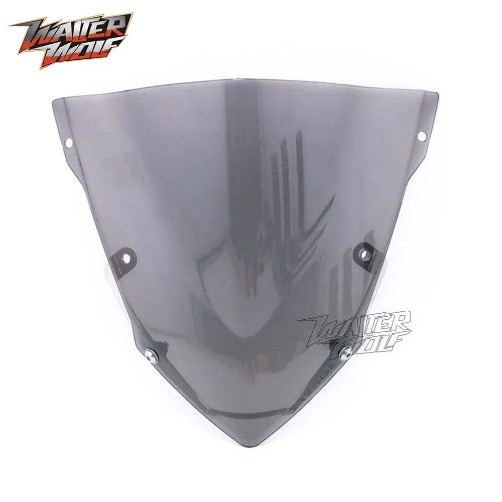 Motorcycle Windshield Pare-brise For KAWASKI Z 125 Z125 2017-2024 Accessories Front Wind Deflectors Windscreen PVC Aluminum