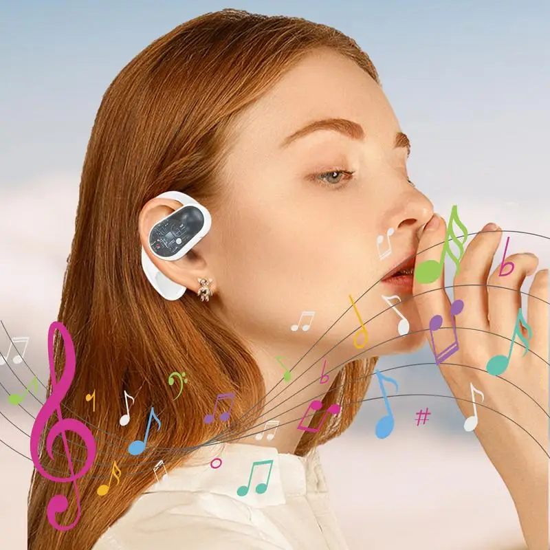 Écouteurs de sport sans fil portables, casque à conduction Sophia, écouteurs sans fil pour le sport, le travail, la salle de sport, le cyclisme, la course à pied