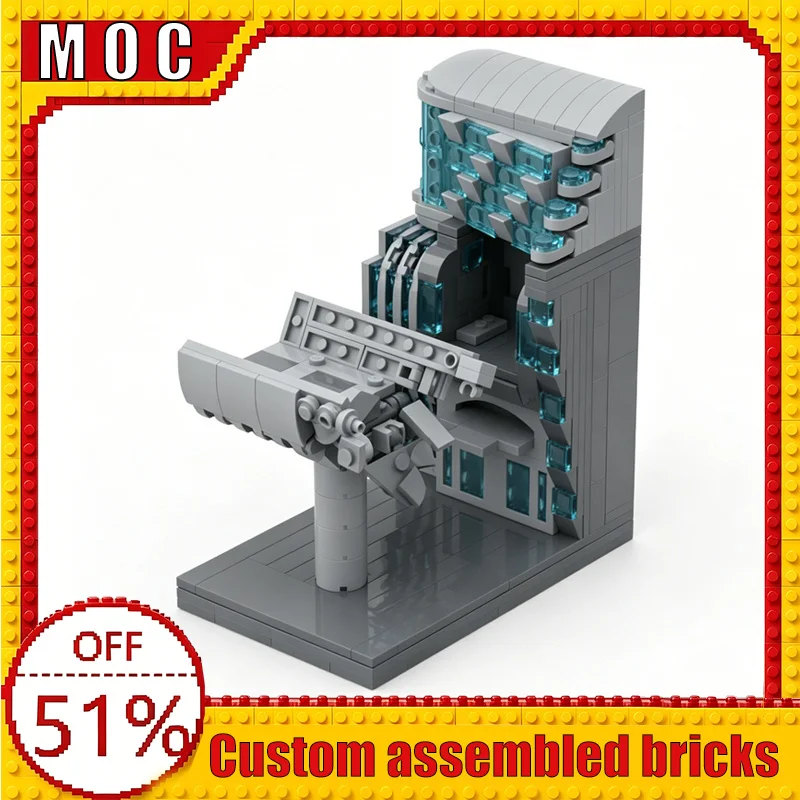 

NEW 392PCS War Series Character Hero Technology Custom Building Blocks MOC Model Educational Assembly Toy Display Christmas Gift