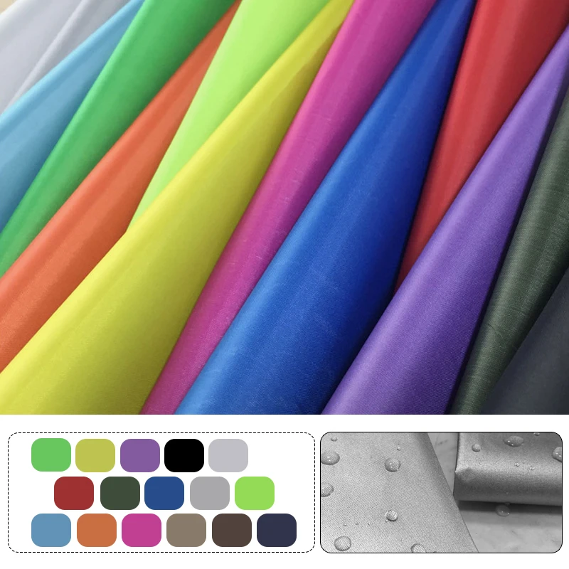 3M Waterproof Polyester Taffeta Fabric With Silver Coated For Diy Kite Cloth Umbrella Camping Tent Garden Awning Canopy