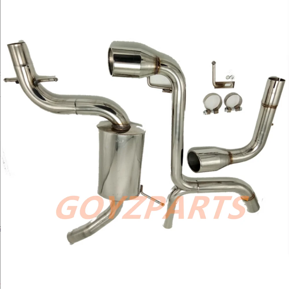 Automobile Exhaust Pipe Modification For GTi Cat Back 09-12 VW Golf Vi GTi 2.0T MK6 SS Car Turbo Modification Exhaust Pipe