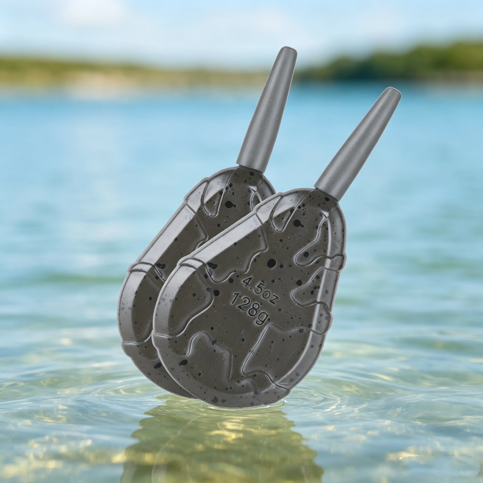 FTK 1PCS Inline Method Feeder for Carp Fishing with Sinker Weights 43g-128g Split Design Lead Bait Holder European Coarse Fishin - view 6