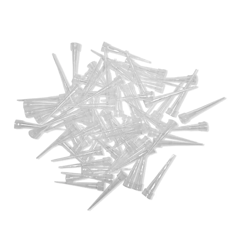 1000 Stks/zak 10ul Plastic Liquid Transfer Pipetten Pipet Tips Transparante Wegwerp Plastic Pipet Tip Lab Apparatuur