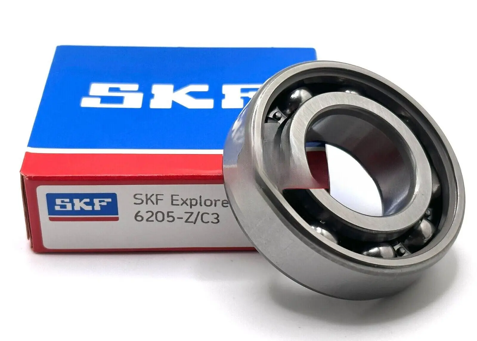 

SKF 6205 Z C3 DEEP GROOVE BALL BEARING METAL SHIELDED ONE SIDE OPEN 25x52x15mm