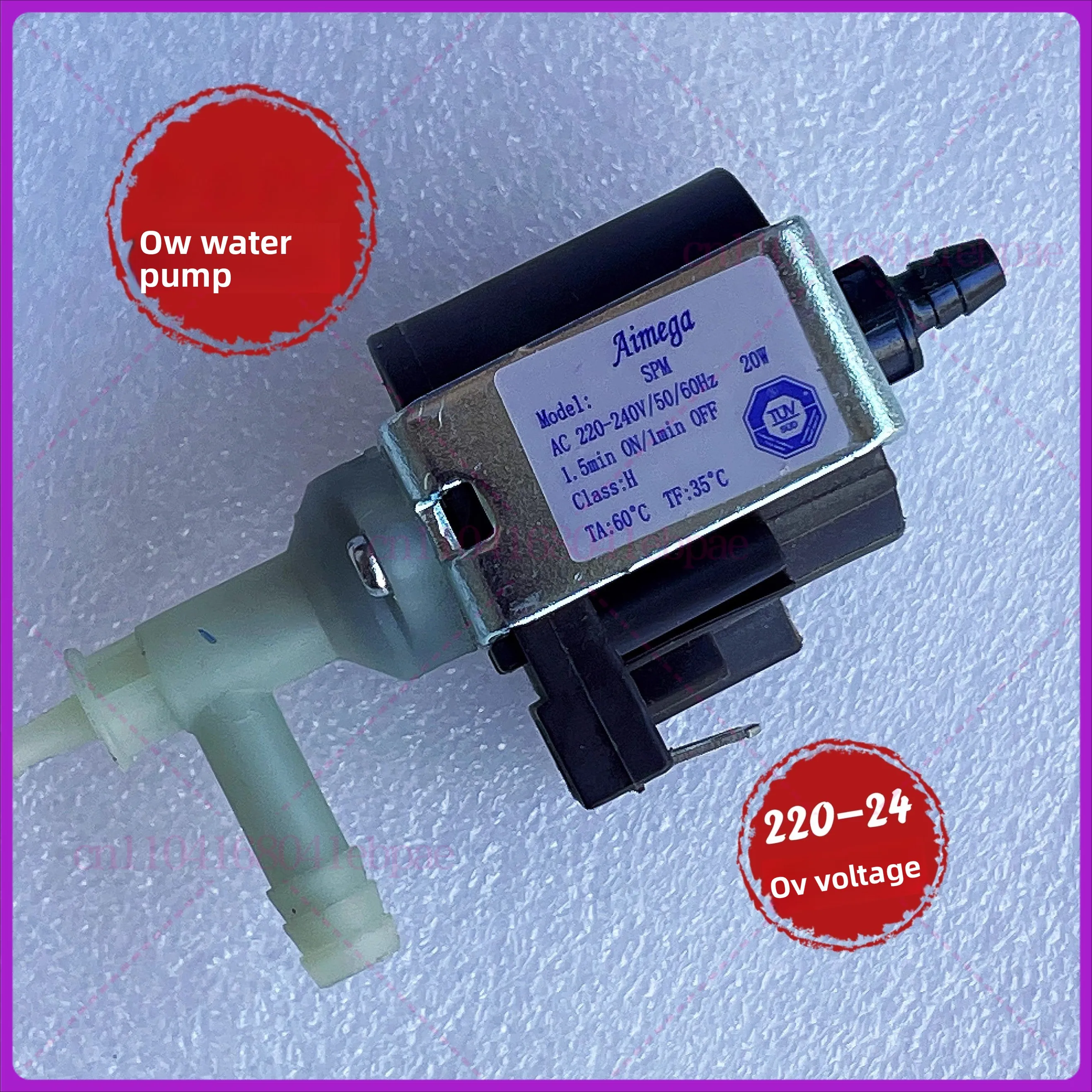 

220V aimega SPM 20W Solenoid Pump Water Pump For SALAV Steam Hanging Ironing Machine