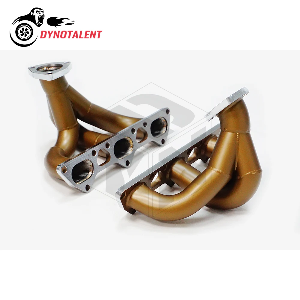 DYN RACING Ceramic Coating SS304 42MM Exhaust Manifold for Por Sche 996/997 Turbo