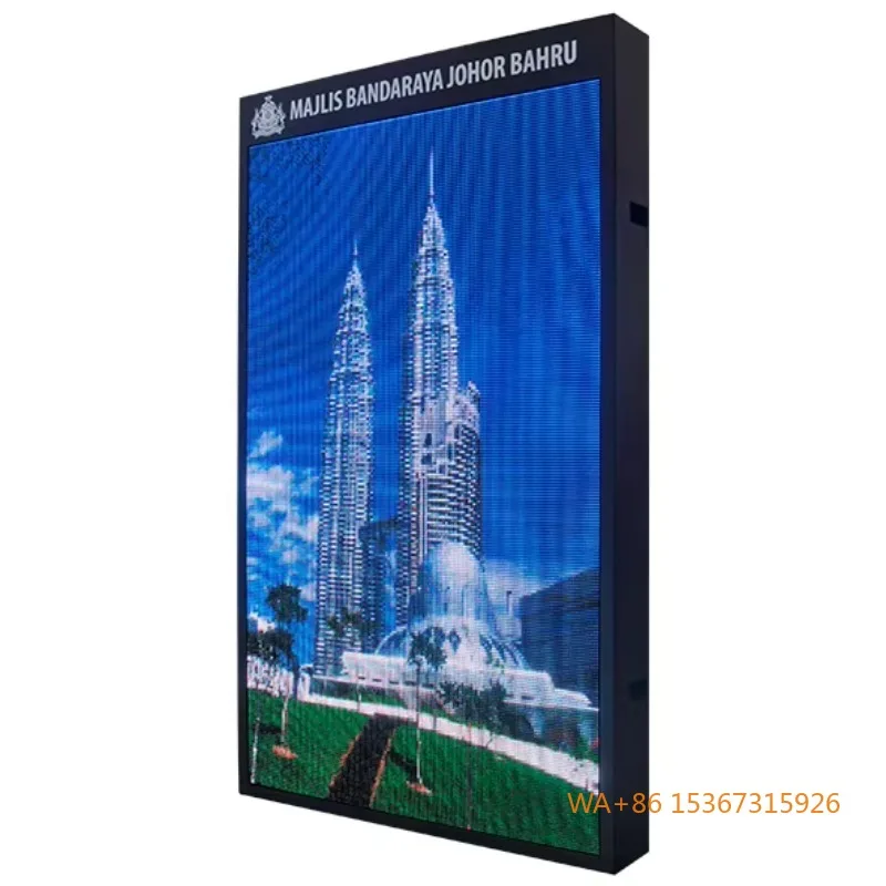 

Traffic Street Light LED Display WiFi/4G Wireless Advertising Message Sign