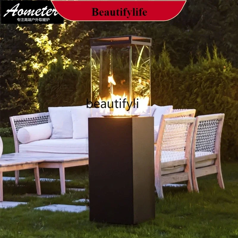 

E132 Outdoor LPG Heater Bar Restaurant Courtyard Outdoor Heater Campground Grill