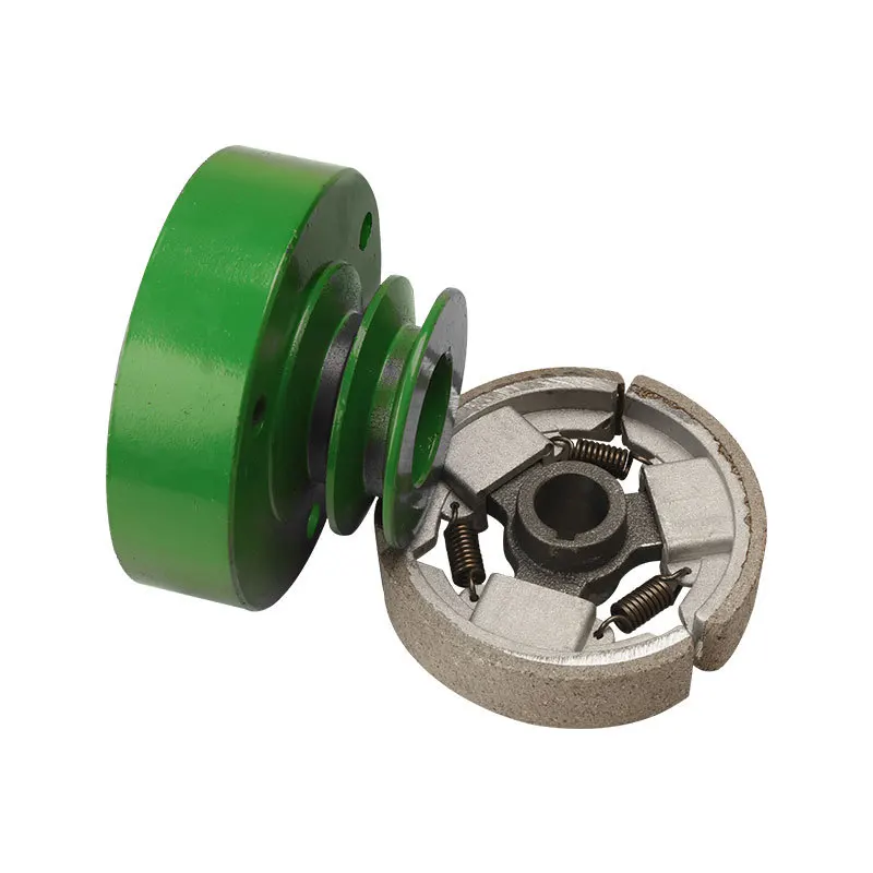 Double Groove A70 B Type Clutch Pulley Assembly Compatible For170F Gas Sprayer Micro Tiller Transmission Spare Parts