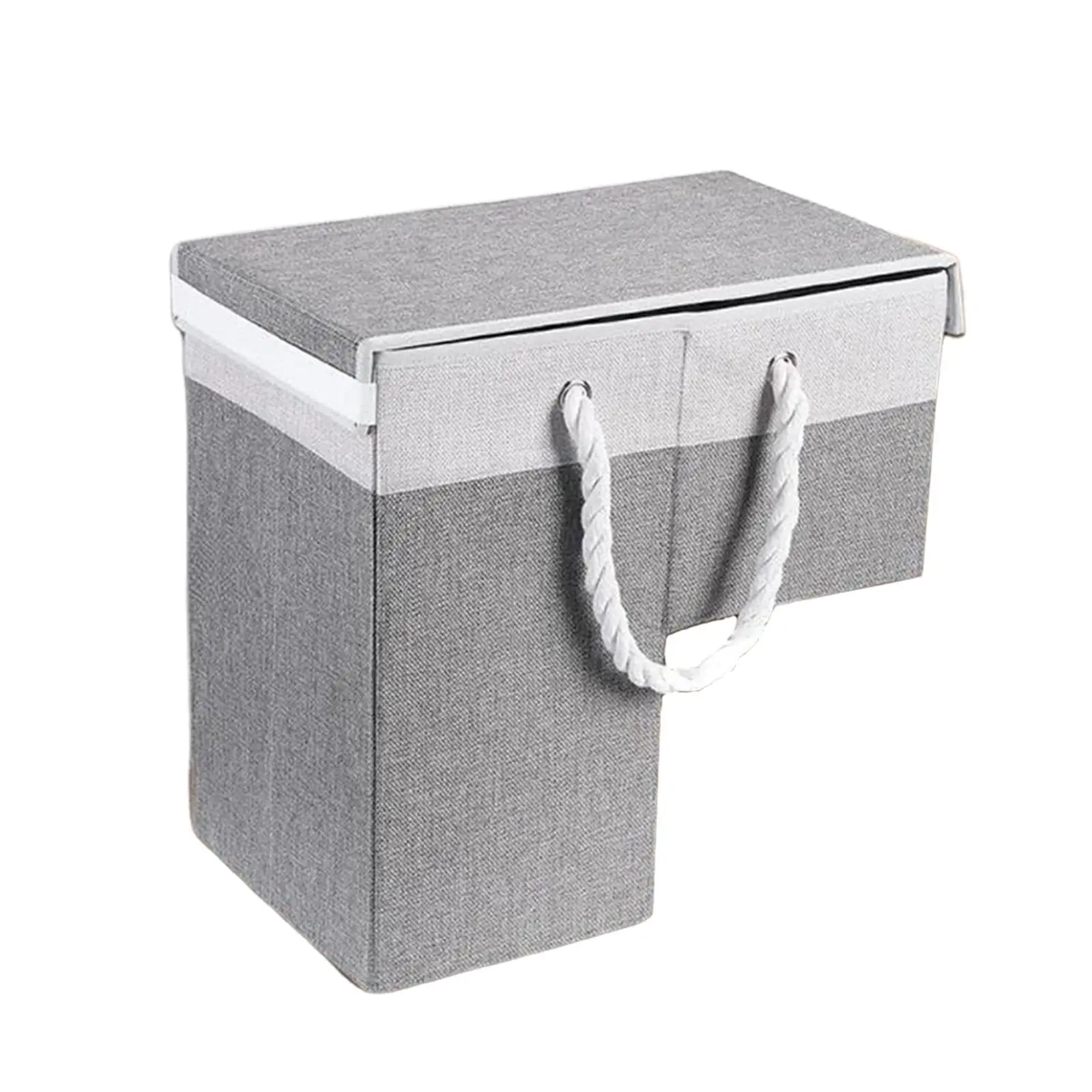 

Stair Basket Modern Foldable Storage Bin Stair Step Basket for Toiletries Books Toys Snacks Household Items