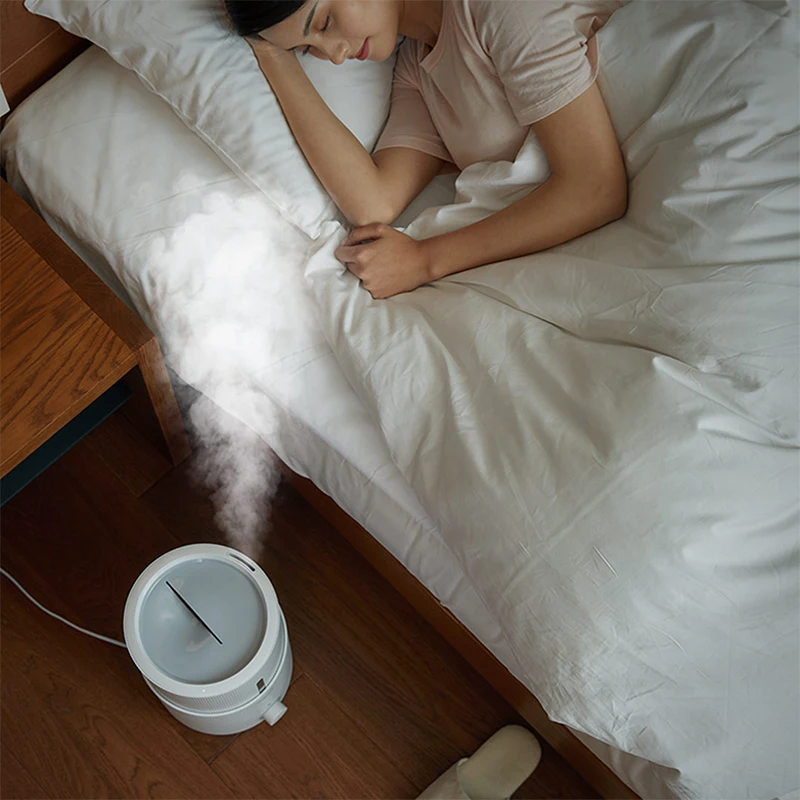 المرطب Deerma F628S مع مصباح الأشعة فوق البنفسجية الهواء المرطب 25 واط مرطبات صغيرة للمنزل 5L سعة كبيرة تنقية المرطب