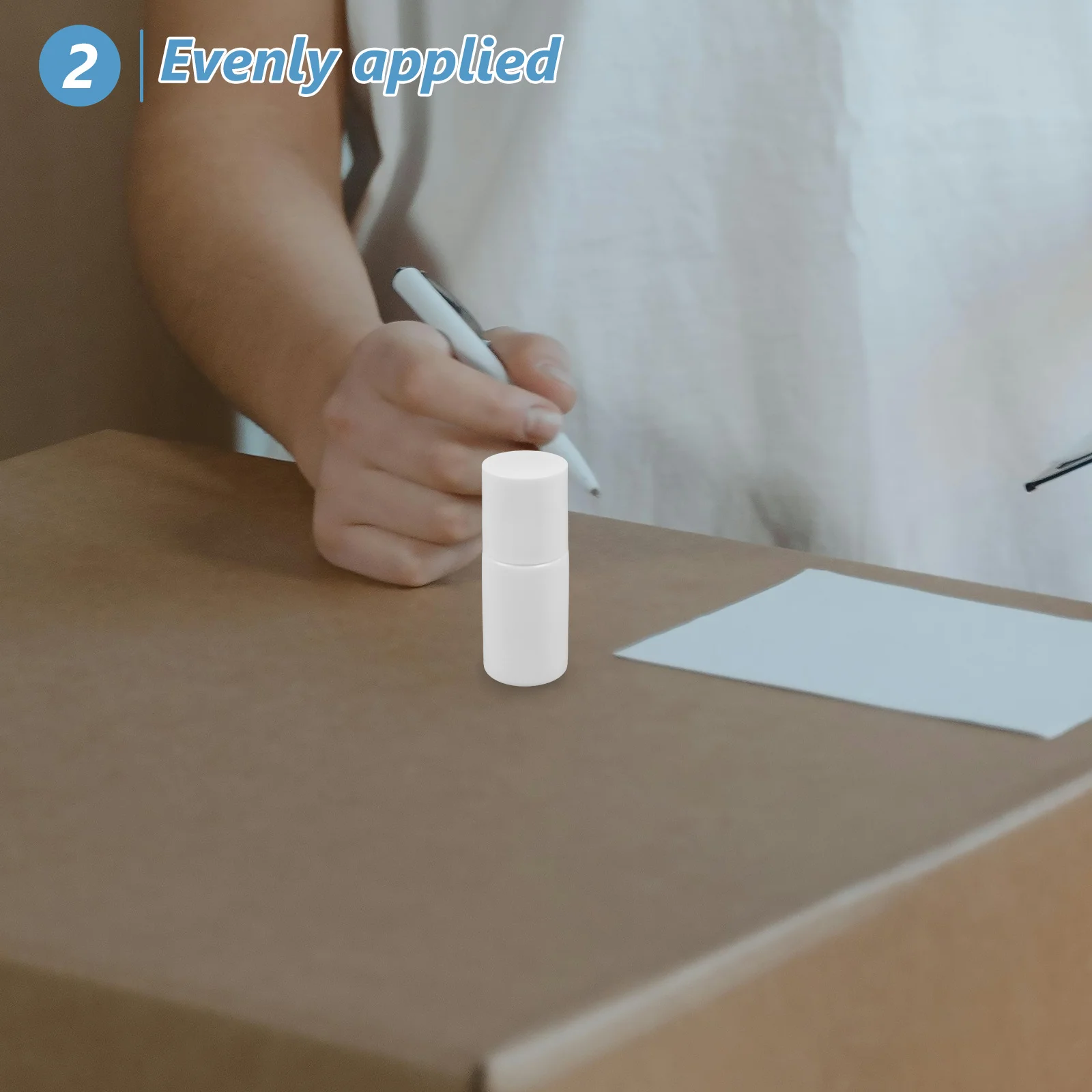 

6pcs Empty Sponge Head Applicator Bottle Portable Refillable Small Plastic Liquid Bottle For Travel Office School Use Sub