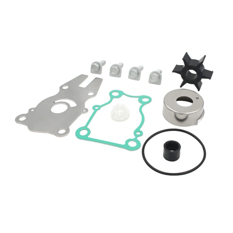 63DW0078 Water Pump Impeller Kit For Yamaha 40 50 60 HP 2 Stroke And 4 Stroke 1995-UP Outboard Motors 6BG-W0078-00 Parts