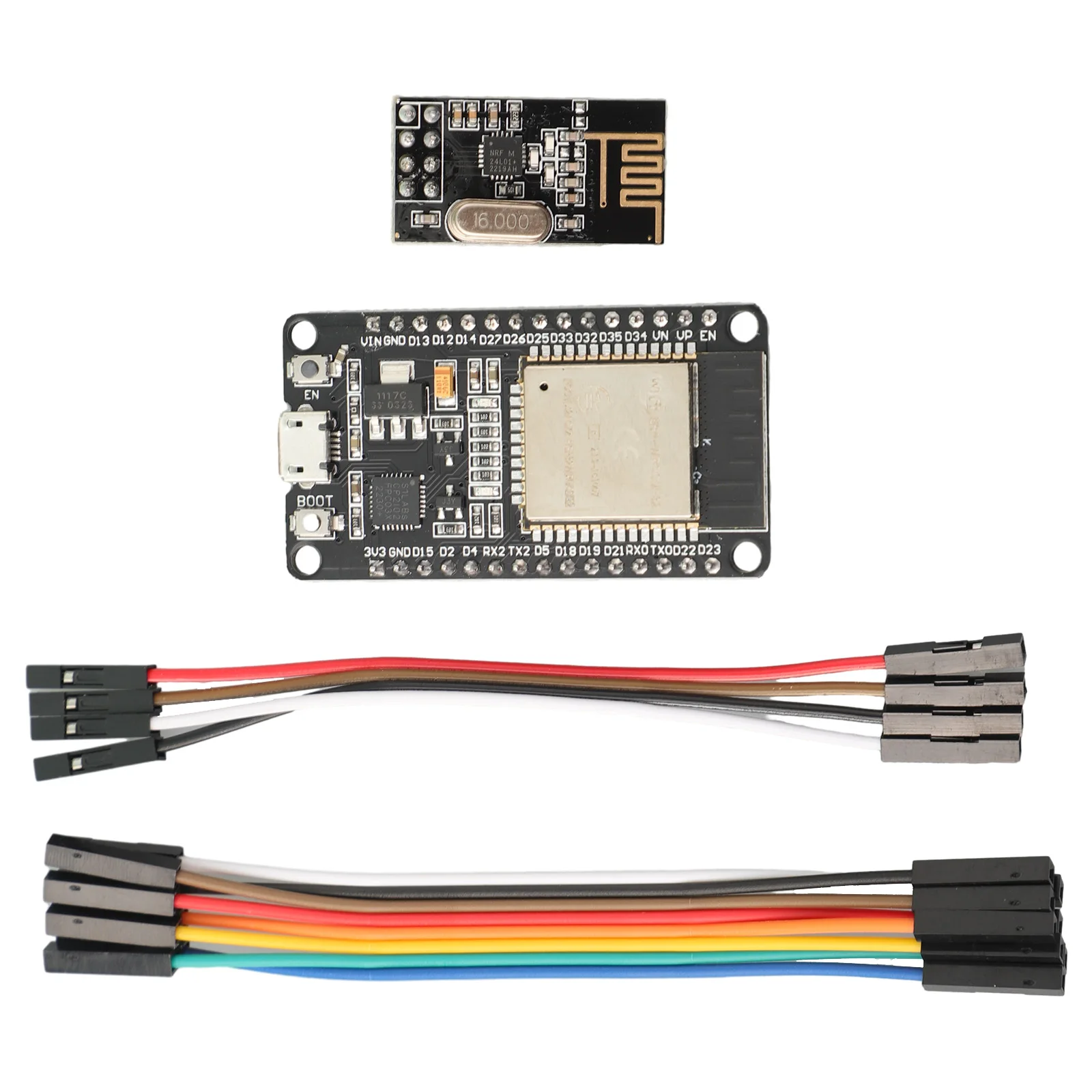 Комплект OpenDTU для самостоятельной сборки ESP32 + NRF24L01 + кабель в режиме реального времени, PV-мониторинг, легкая установка, высокопроизводительные компоненты