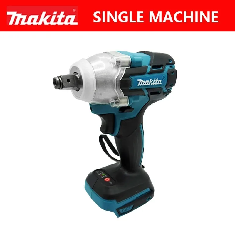 Makita DTW600 Cordless wrench 18V Brushless electric impact wrench 1/2 inch vehicle service tool 18V battery rechargeable