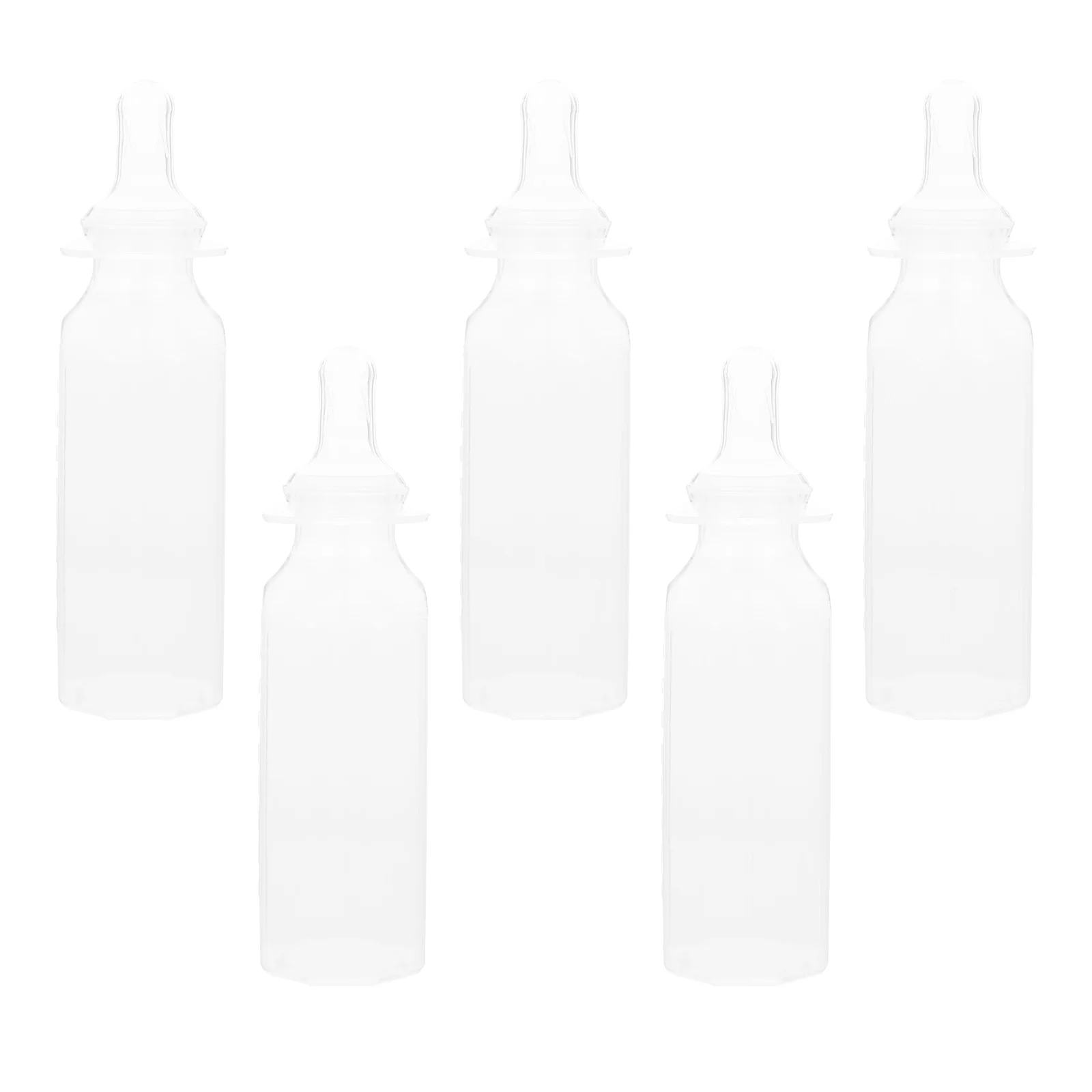 

Disposable Baby Bottles Polypropylene Clear Scale Supple Teat Once Off Milk Powder Newborn Feeding Nursing Helpers