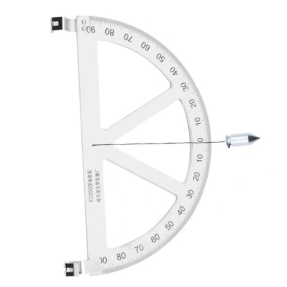 Semicircle Gauge Slope Protractor For On-site Measurements Accurate Measurement Sturdy Alloy Build For Mining Engineering