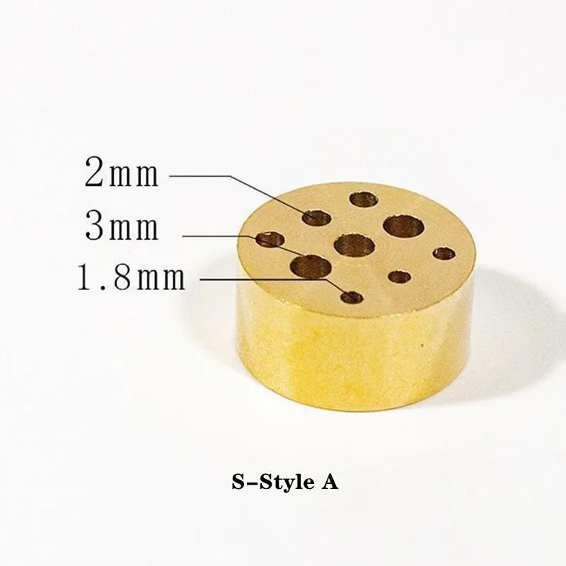 1pc 5 Holes Mini Brass Incense Burner Incense Sticks Censer Stand Holder Home Decor