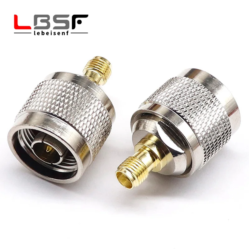 RF adapter All copper N-SMA-JK (50 ohm) N male to SMA female L16 male to SMA female