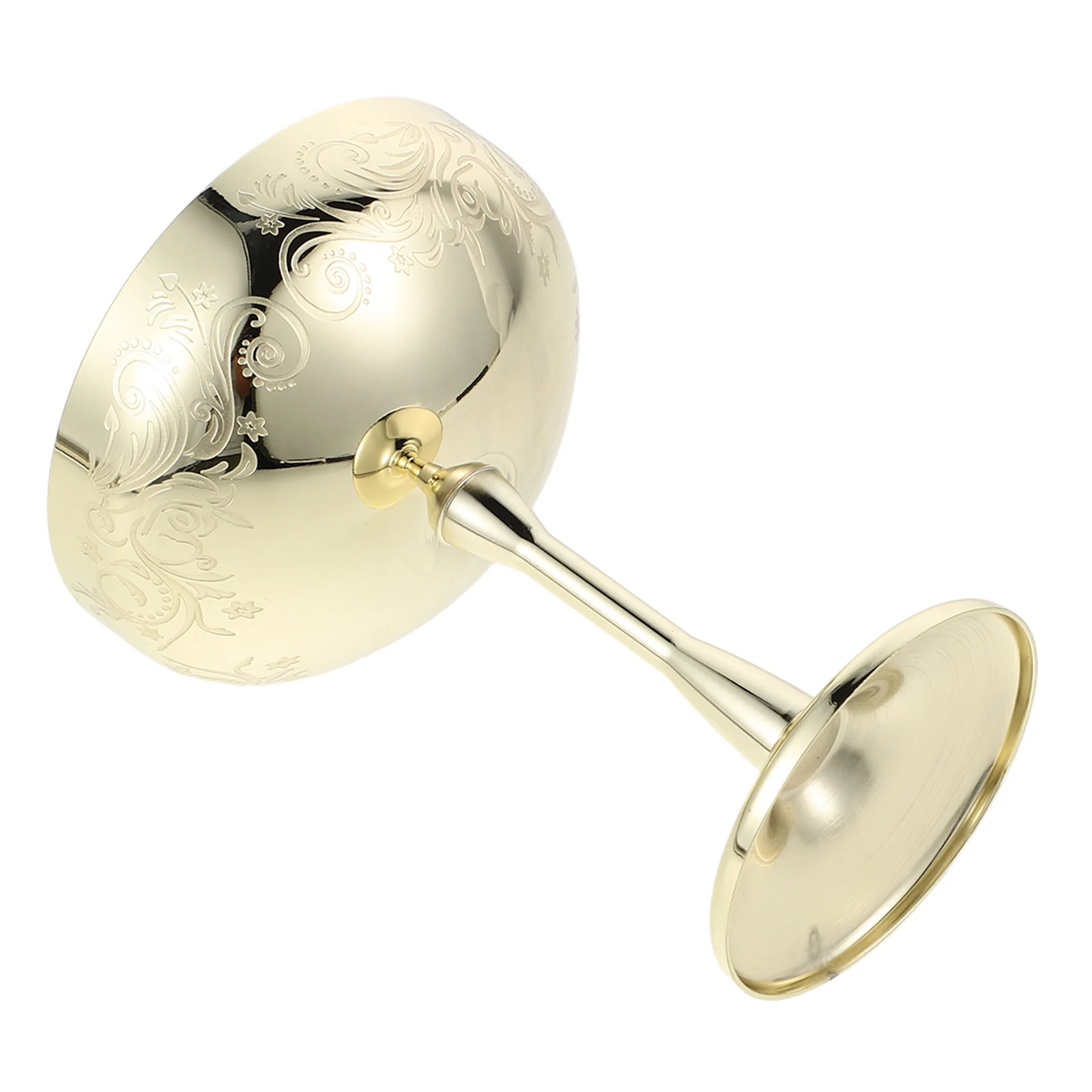 

Stainless Steel Decorative Ice Cream Bowl Footed Pedestal Dessert Serving Bowl for Yogurt Sundae Pudding Nuts Dessert Bowls