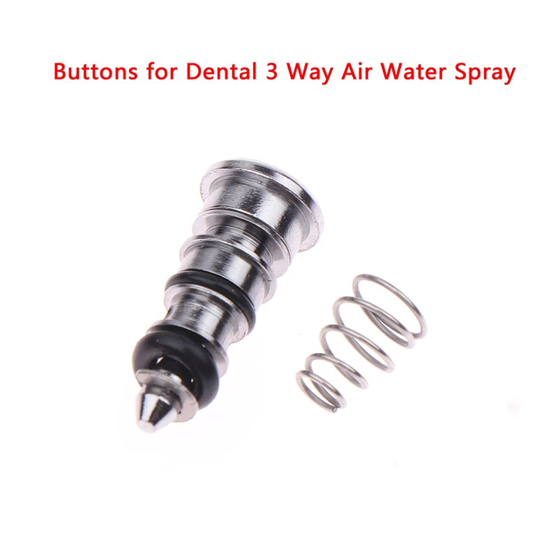 

1PCS Buttons For Dental 3 Way Air Water Spray Spare Parts Triple Syringe Nozzles For Dental Chair Equipment Unit