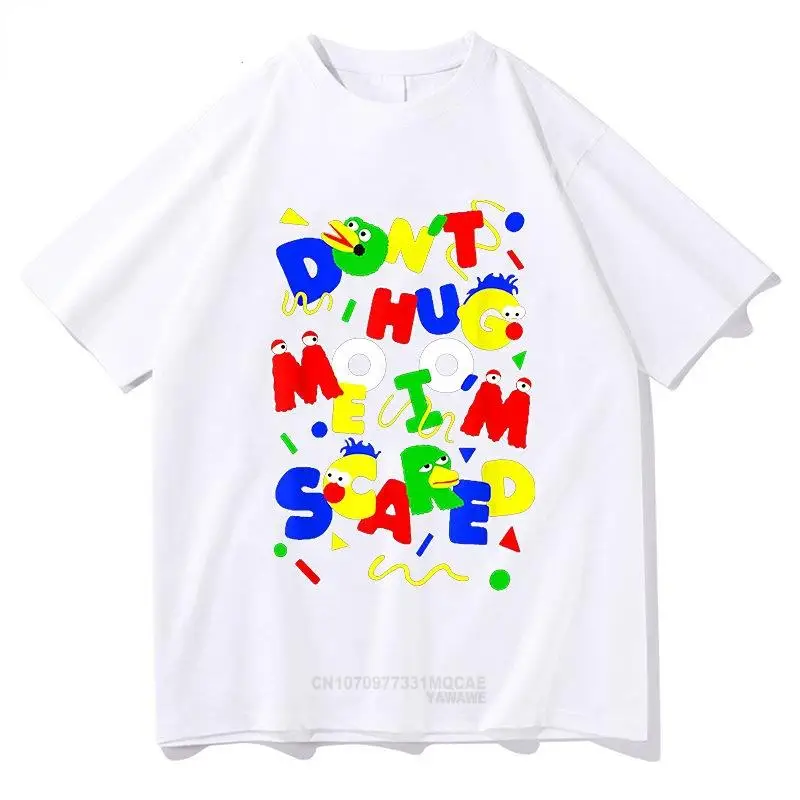 Dont Hug Me Im Scared T Shirt Kill Me Men Women Tshirts for summer Short Sleeve Tees harajuku Tops Short Sleeve Clothes