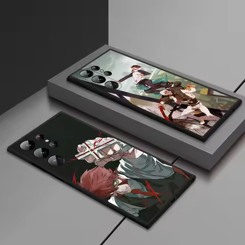 Hot Blooded Anime B-Blood Blockade Battlefront Phone Case For Samsung Galaxy S25 Ultra S22 S23 S24 Ultra S21 S20 5G Protective
