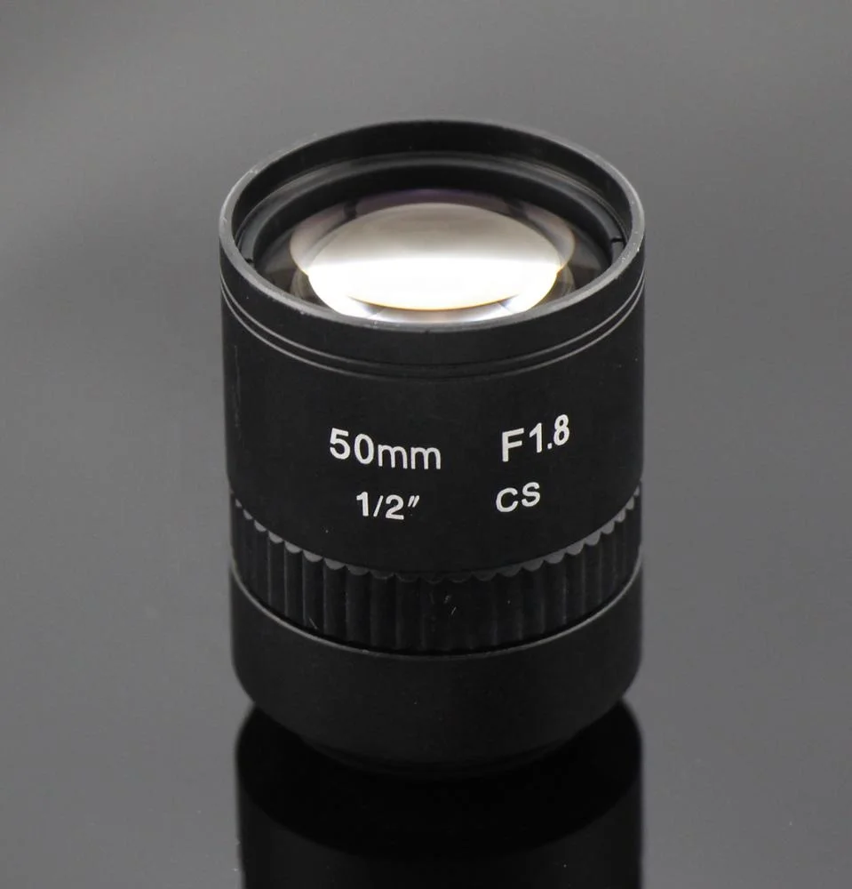 

F1.8 CS Mount Manual Iris 50mm CCTV Camera Lens