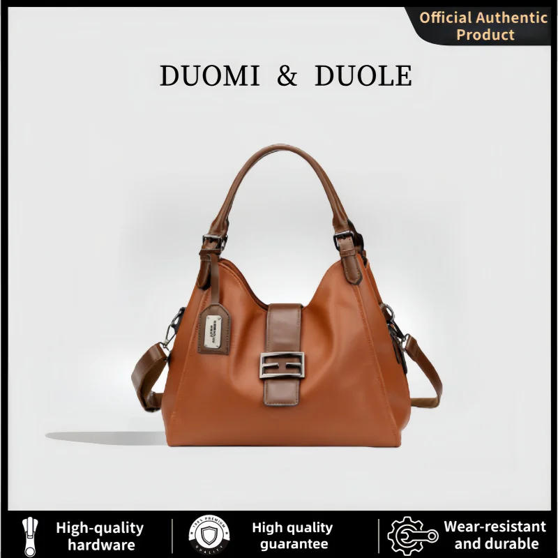 

Ретро модельерская сумка для женщин просторная сумка через плечо с несколькими отделениями трансформируемая сумка через плечо