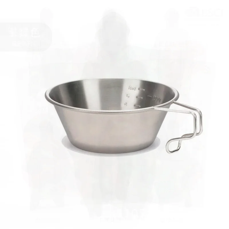 

Xuefeng Pure Titanium Outdoor Camping Tableware Set Ultra-Light Portable Hanging Snow Pull Bowl with Cup Cookware for Travel