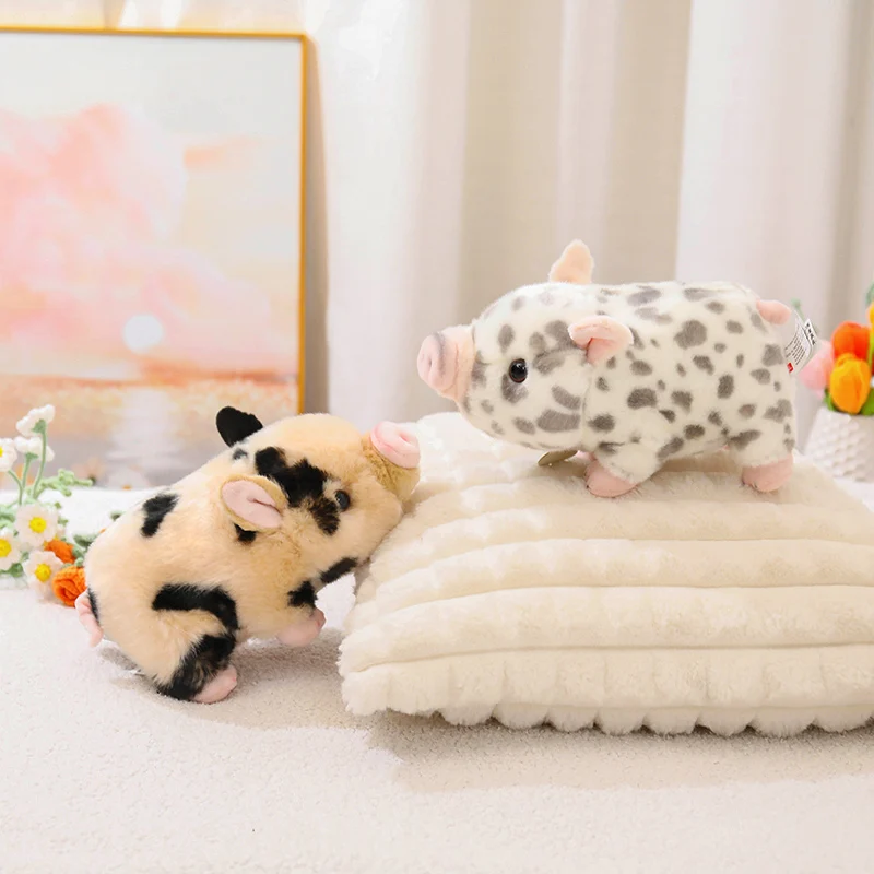 Kawaii Mini Pig Toys Stuffed Animal Plush Toy Gifts for Girls Boys Birthday Gifts Lovely Baby Pig Toys Doll Hug Toys