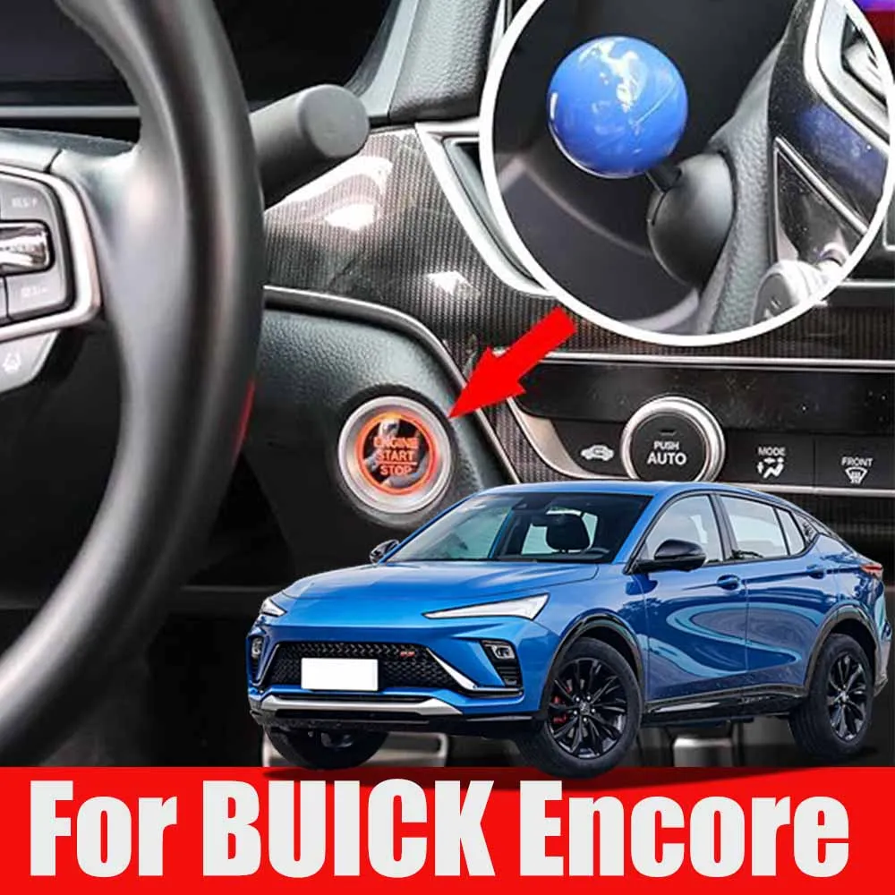 

For BUICK Encore Car Engine START Button Replace Cover STOP Switch ball style Car Accessories