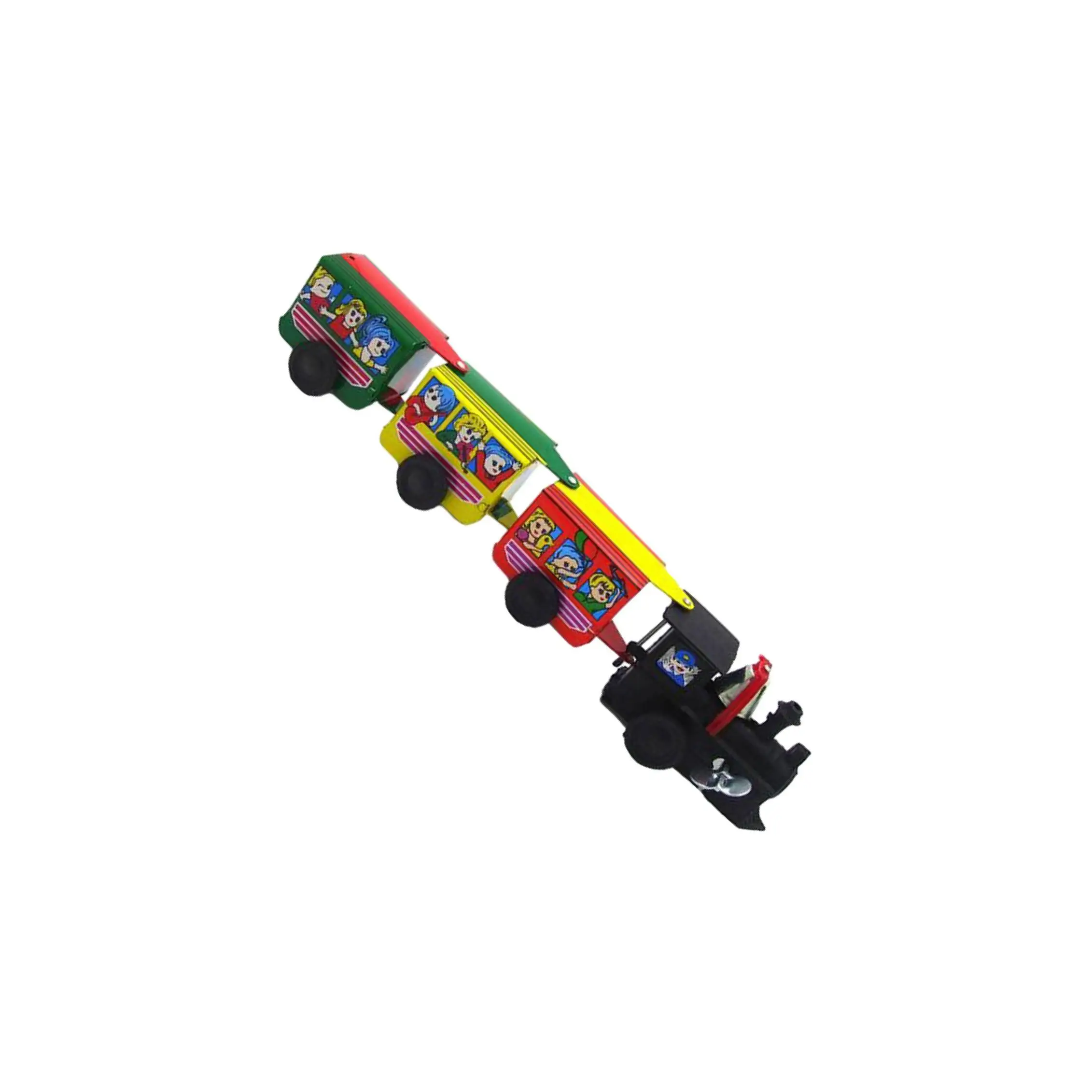 

Clockwork Train Model Toy Retro Metal Retro Train for Bookshelf Study Room Cabinet