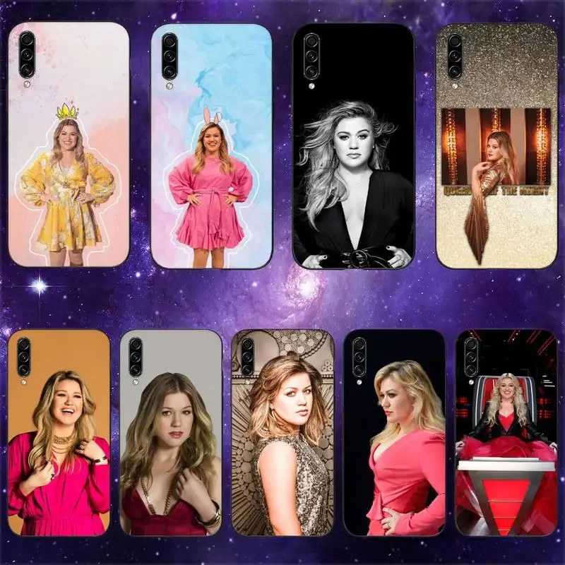 Kelly Clarkson Zanger Telefoon Case Voor Samsung Galaxy A02 A12 A13 A22 A32 A41 A51 A53 A71 A73 Shell