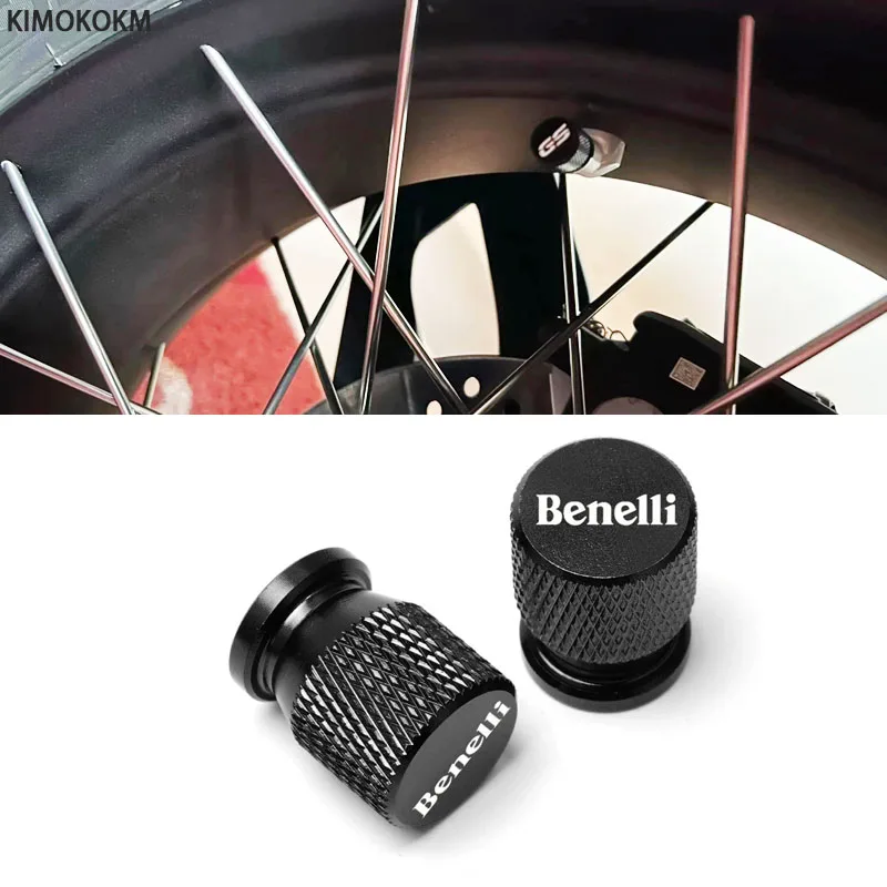 Motorcycle Wheel TireValve Caps Cover For Benelli TRK251 502/X Trk502X TNT 300 502C 302S 752S Leoncino 500 BJ500 250 BJ250TRK502