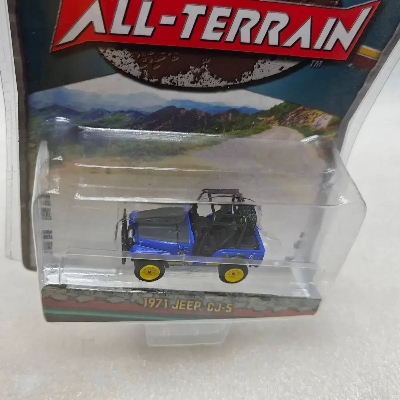 Greenlight 1:64 1971 ジープ CJ-5 高シミュレーションダイキャストメタル合金モデルカーのおもちゃギフトコレクション子供の装飾品