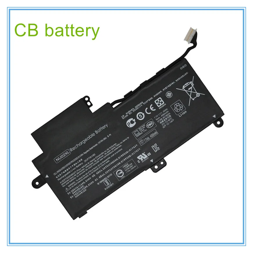 

Original Battery For New 35Wh NU02XL Battery for HSTNN-UB6U TPN-W117 843535-541 Series