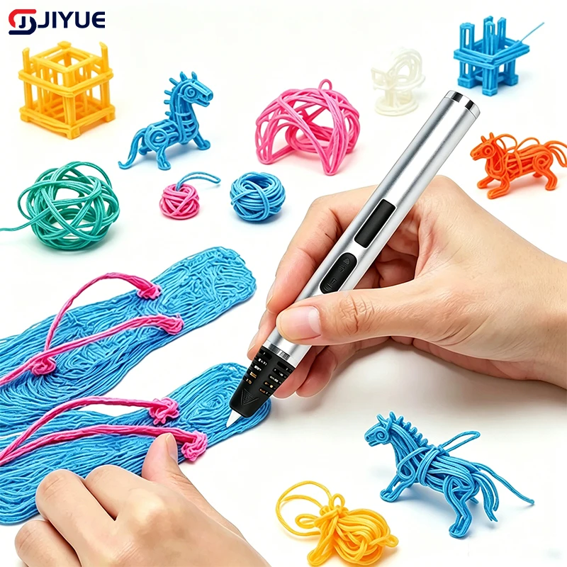 3D Printing Pen Professional High-temperature For Kids Adults Diy Three-dimensional Model Creation Pen For Designer Beginners