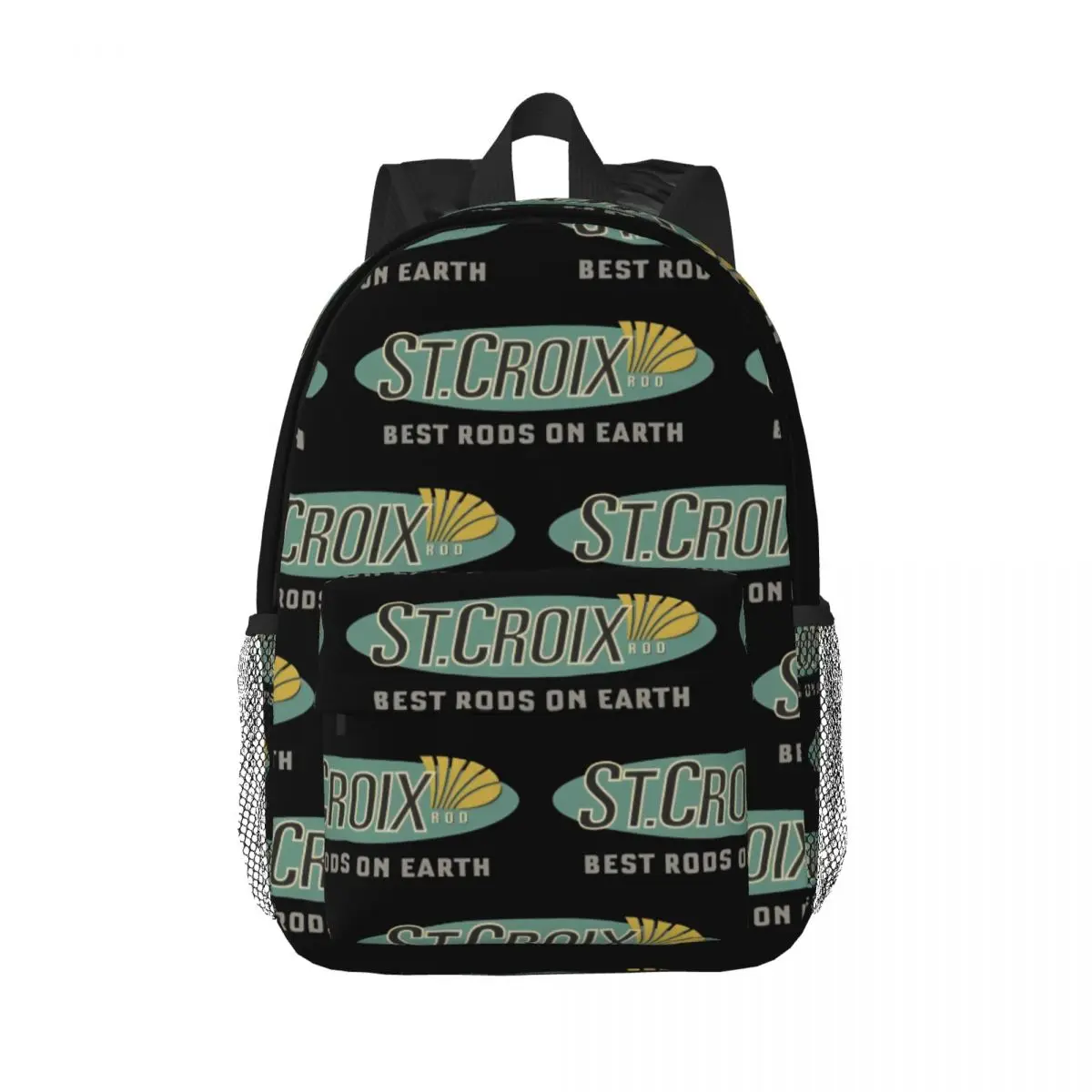 

St. Croix Rods Backpack Middle High College School Student Bookbag