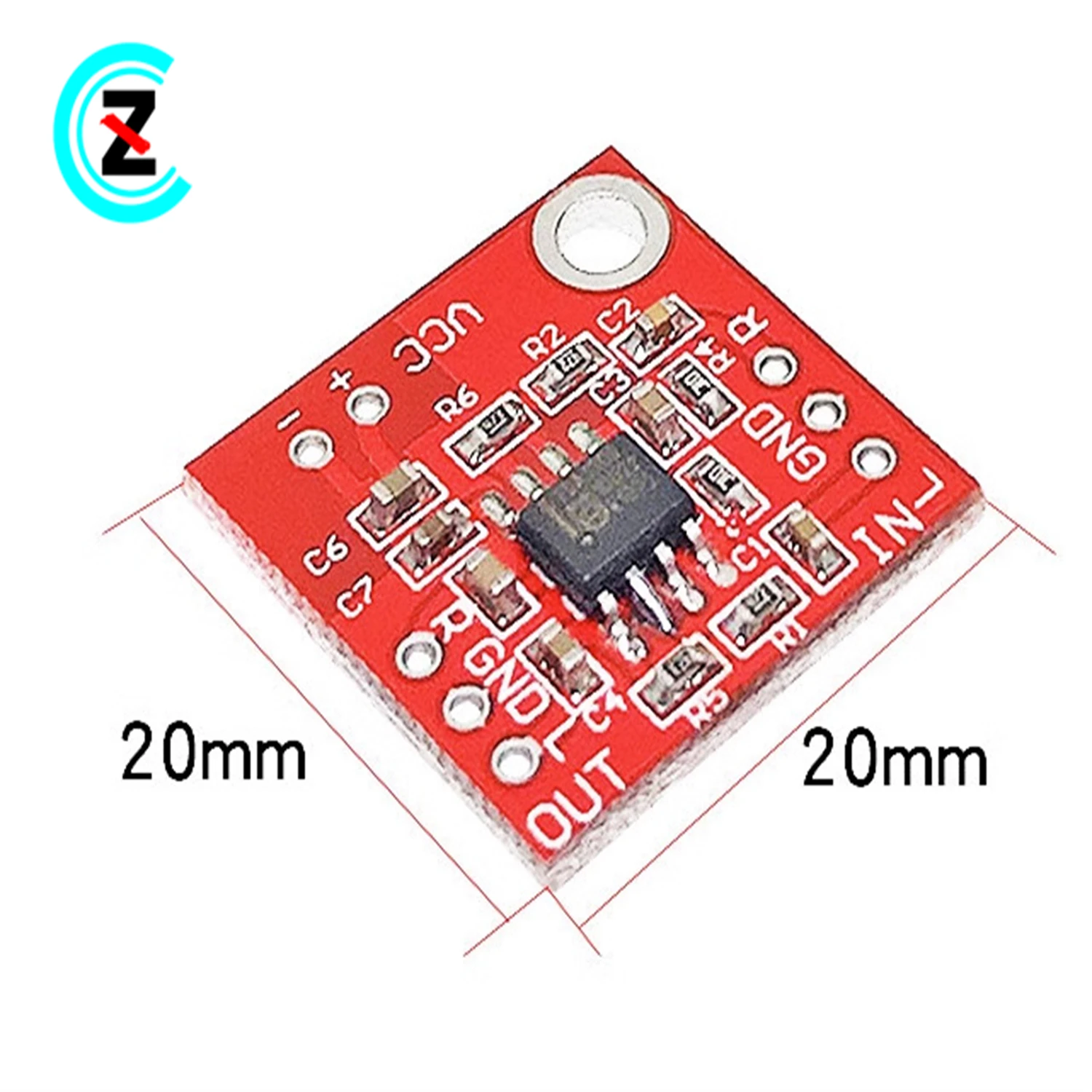 Earphone amplifier board module TDA1308 can be used as the amplifier front stage