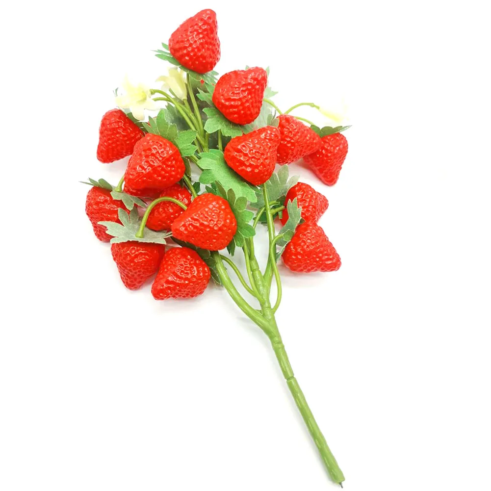 

Artificial Strawberry Decorations Farmhouse Home Decor Simulated Strawberries Plastic Realistic Farmhouse Home Decor