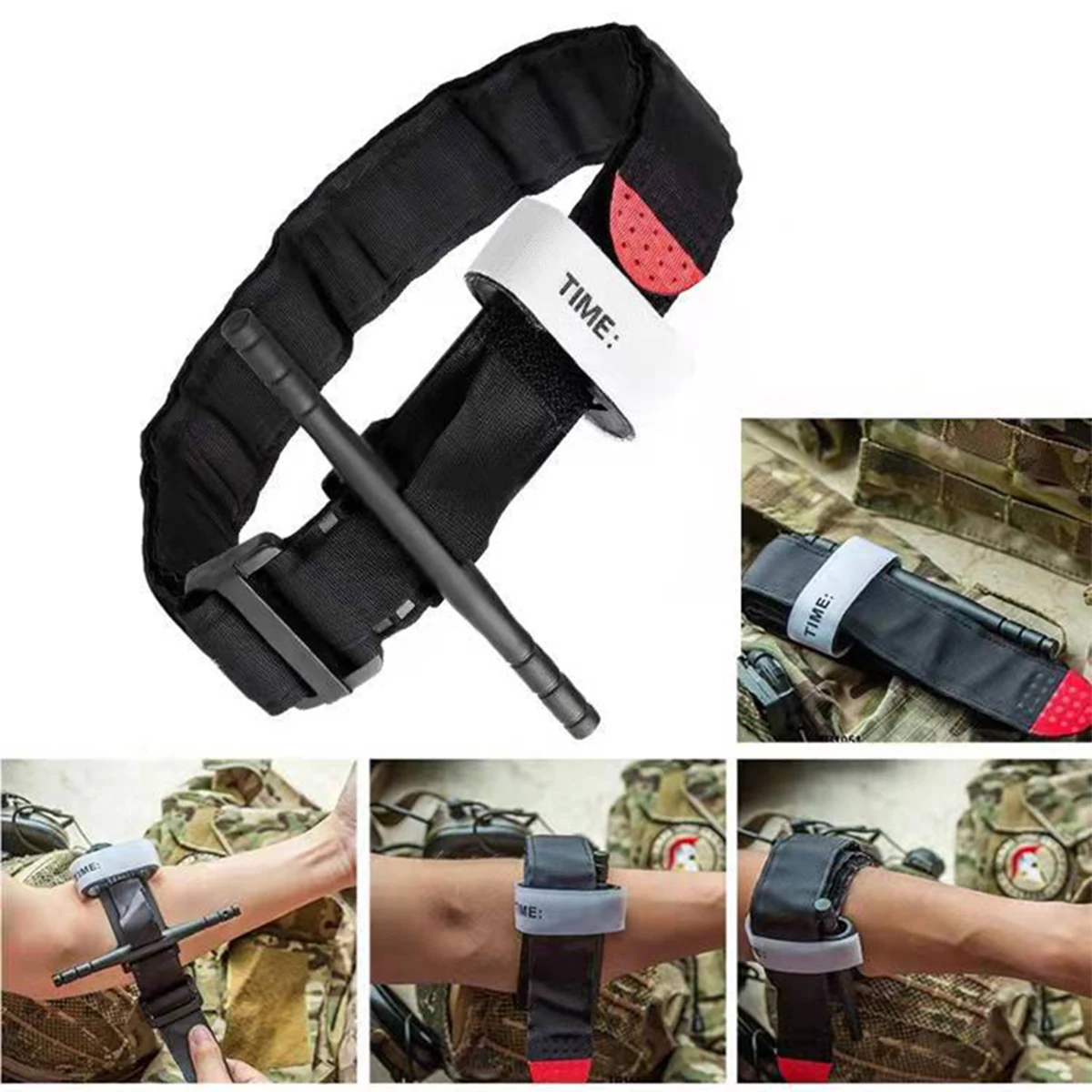 10pcs tourniquet survival tactical combat tourniquet rotation medical emergency with outdoor camping exploration