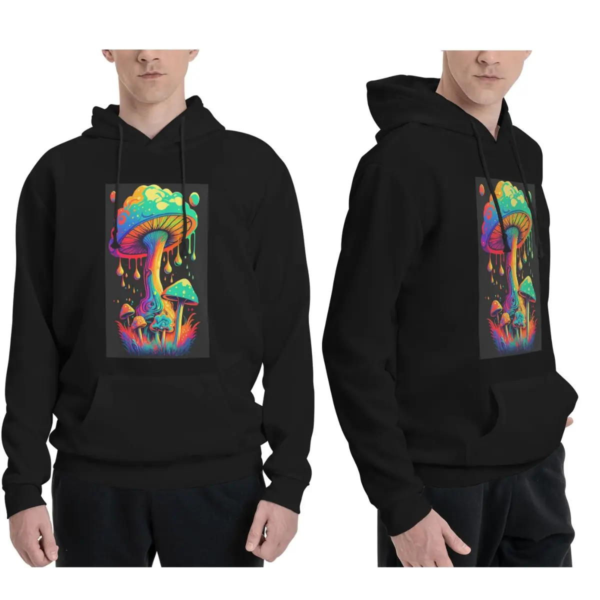 Mystical Fungi Magic Mushroom Psychedelic Hoodies Men Women Casual Pullover Sweatshirts Long Sleeve Clothing Autumn Winter