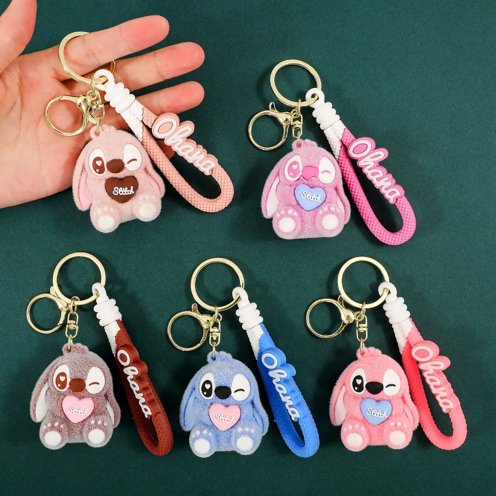

1PCS for Stitch Keychain - Cute Lilo & Stitch Keyrings, Durable Anime Keychains for Women Men Multi-Color Gift