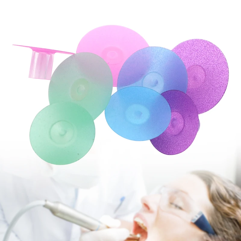 

40 шт. набор дисков для полировки зубов, разглаживание, предварительная полировка, отбеливание зубов, уменьшение контурной оправки